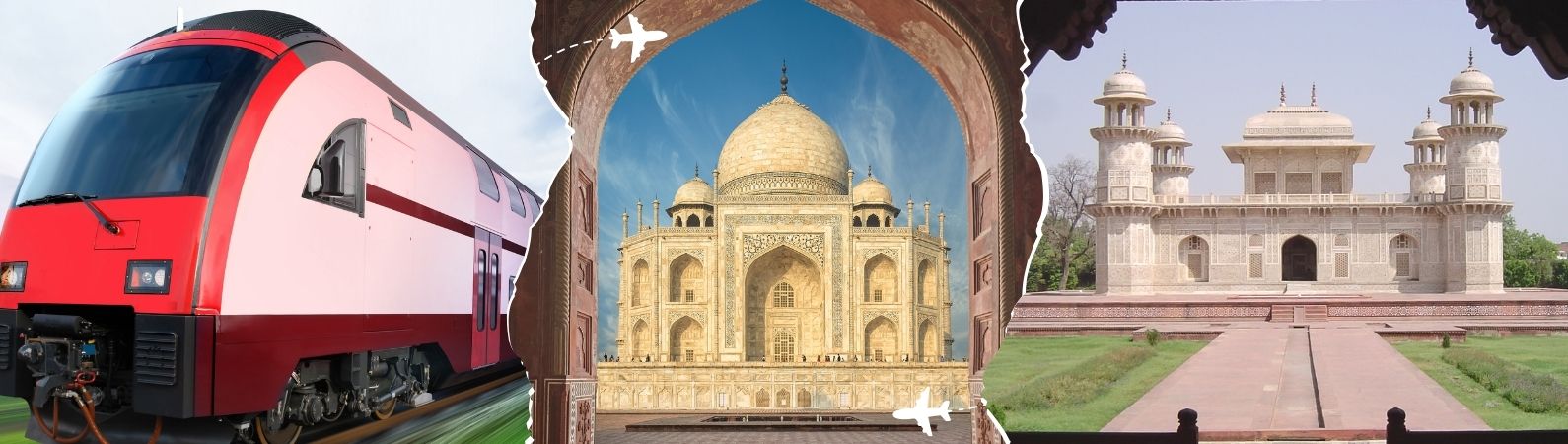 same day agra tour by Train